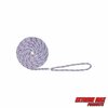 Extreme Max Extreme Max 3006.2621 BoatTector Double Braid Nylon Dock Line - 1/2" x 20', Old Glory 3006.2621